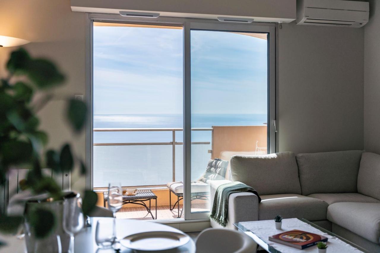 Baie Roquebrune, Balcon Vue Mer, Parking Gratuit - Ao Roquebrune-Cap-Martin Exterior foto