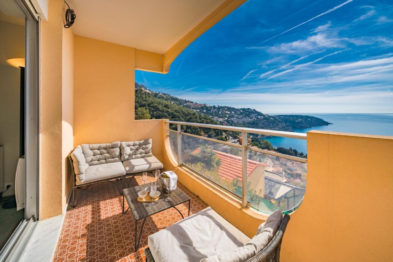 Baie Roquebrune, Balcon Vue Mer, Parking Gratuit - Ao Roquebrune-Cap-Martin Exterior foto
