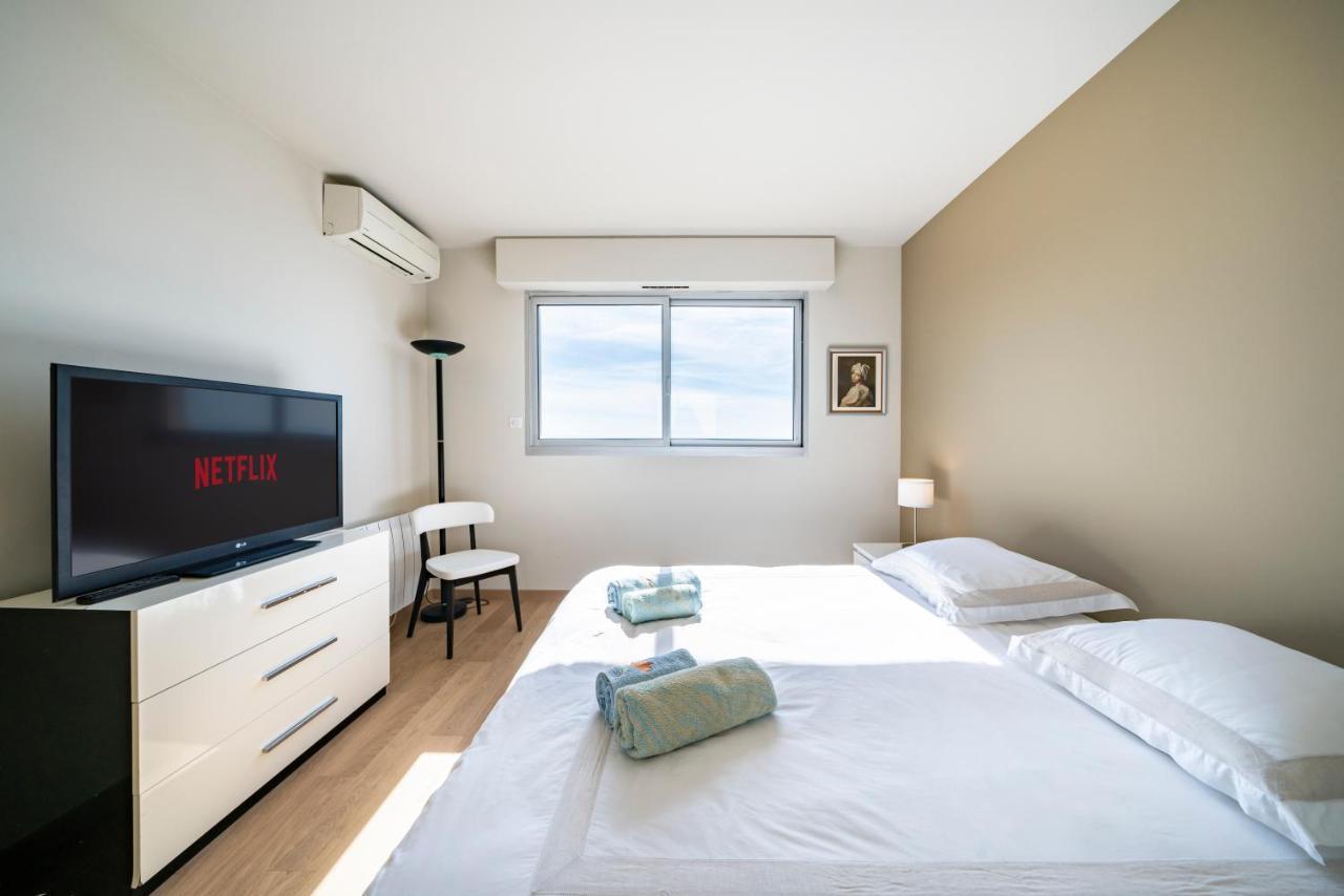 Baie Roquebrune, Balcon Vue Mer, Parking Gratuit - Ao Roquebrune-Cap-Martin Exterior foto