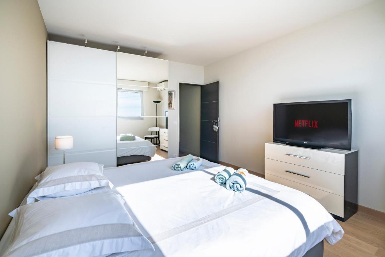 Baie Roquebrune, Balcon Vue Mer, Parking Gratuit - Ao Roquebrune-Cap-Martin Exterior foto