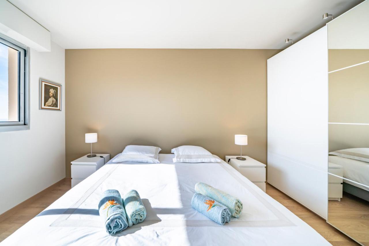 Baie Roquebrune, Balcon Vue Mer, Parking Gratuit - Ao Roquebrune-Cap-Martin Exterior foto